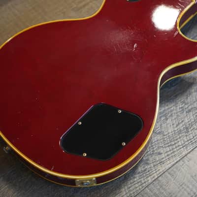 Lefty! 1985 Gibson Les Paul Custom Solid Electric Guitar Vintage Cherry Sunburst + Hard Case image 16