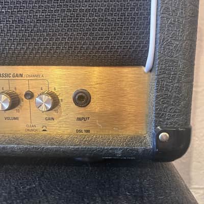 Marshall JCM 2000 DSL 100 Dual Super Lead 2-Channel 100-Watt Guitar Amp Head 2000s - Black image 2