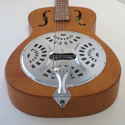2020 Epiphone Dobro Hound Dog Round Neck Resonator Guitar - Mint/Unused image 11