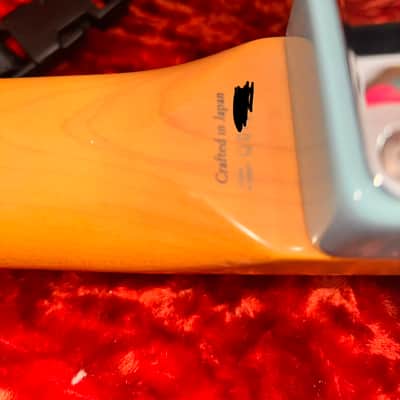 Fender  Jazzmaster  2002-2004 - Daphne Blue CIJ Q-Series image 7