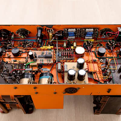 1970 Orange Matamp SL-100 Slave Amplifier w/ GEC KT88 Quad, Ormat image 11