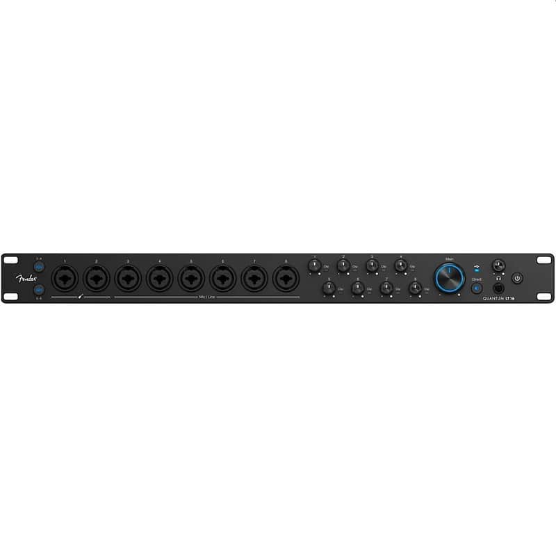 FENDER QUANTUM LT 16 Rackmount 16x8 USB-C Audio Interface & Studio Software Pro image 1