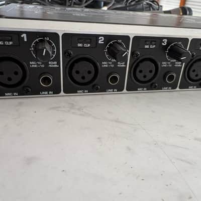 Behringer Ultragain Pro-8 Digital ADA8000 8-Channel Mic Preamp with A/D Converter 2000s - Black / Silver image 3