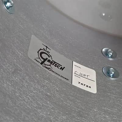 Used Gretsch USA Custom 4pc Drum Set Orange Gloss - Very Good image 15