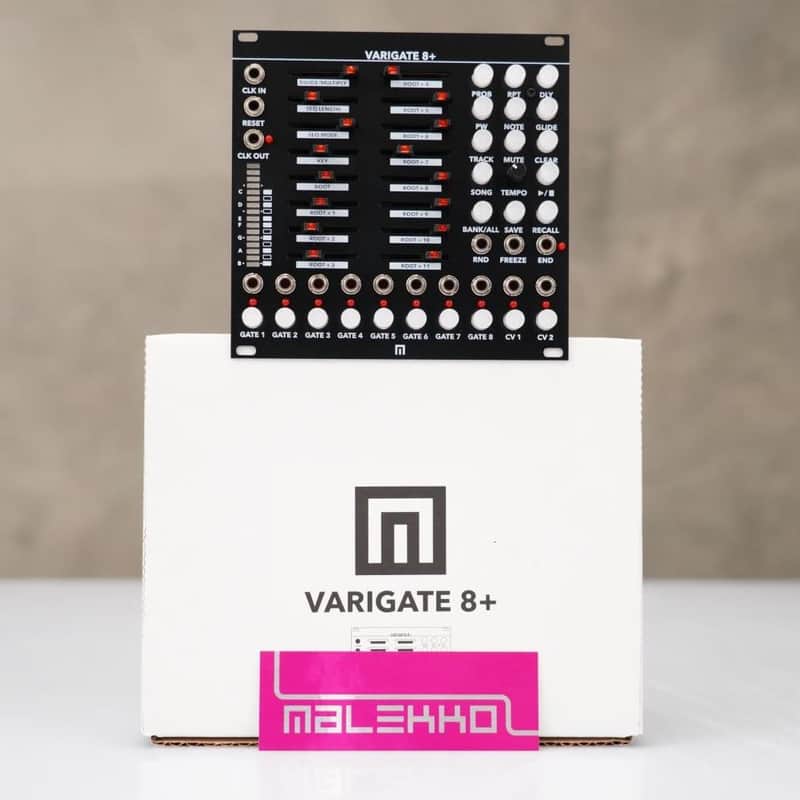 Malekko Varigate 8+ Eurorack Module w/ Box & Patch Cables #58520 image 1