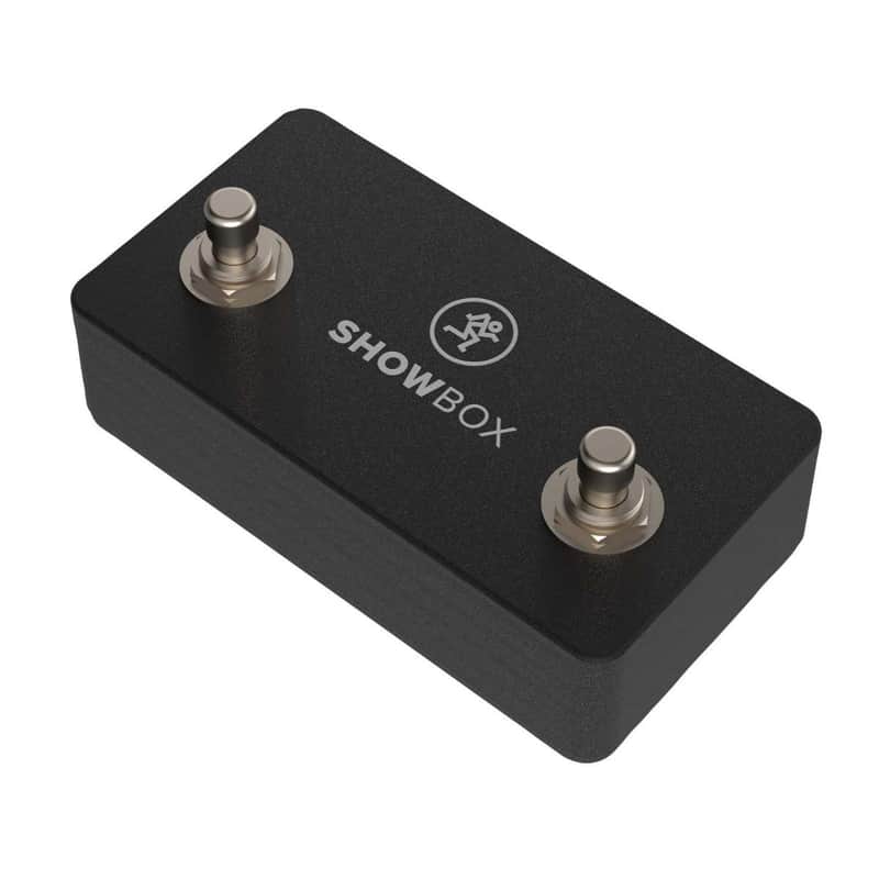 Mackie ShowBox Footswitch Two Button Footswitch for Performance Rig - Open Box Mint image 1