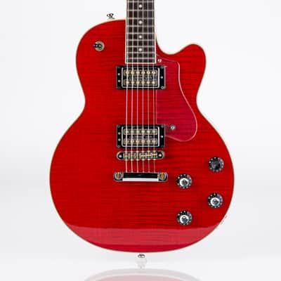 USED 2000 DeArmond M-72 Bluesbird - Red with Hardshell Case image 5