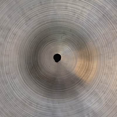 Zildjian 18" K Istanbul cymbal Older New Stamp 1400g 1967–1972 image 5