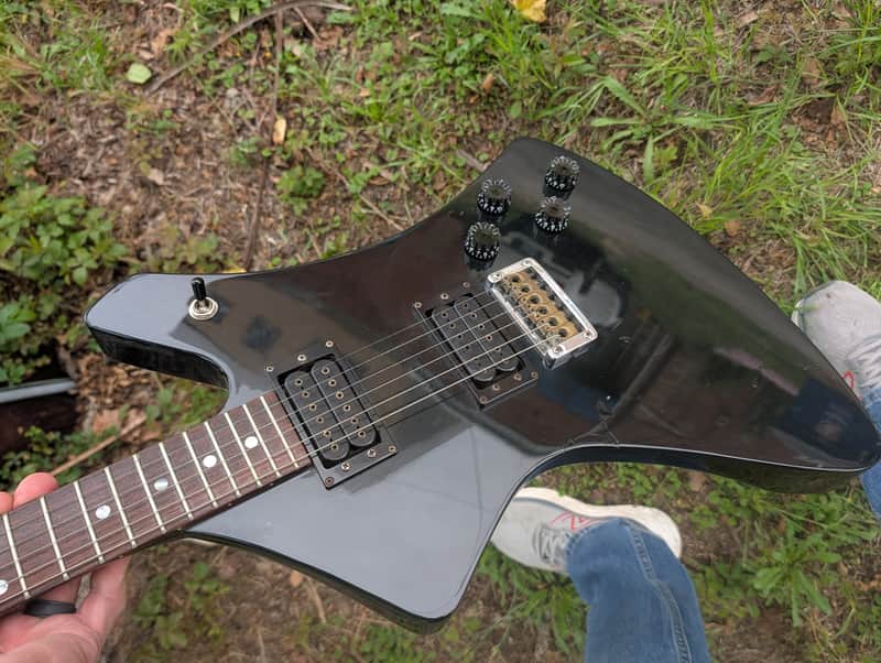 Washburn A20V 1970-80s - Black image 1