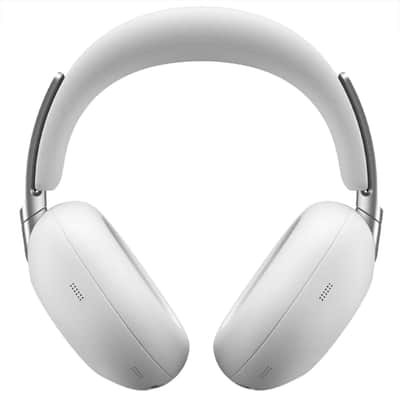 Sony 1000X THE COLLEXION Wireless Headphones, Platinum / Deco Essentials Wood Stand image 6