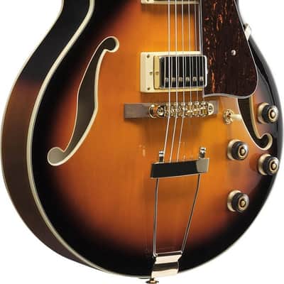 Ibanez AG75G-BS Artcore AG Hollow Body Guitar 6-String - Brown Sunburst image 11