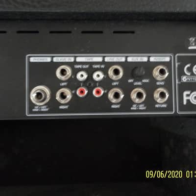 Behringer Behringer V-Tone GMX 1200H 2x60W Guitar Amp Head0 1999 Black image 14