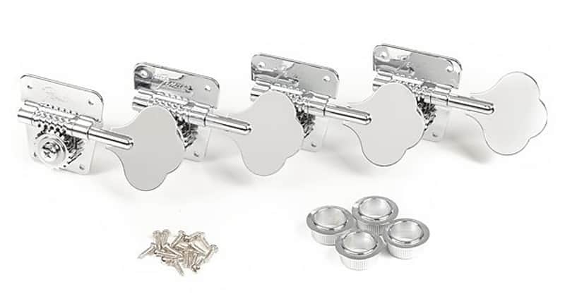 Fender 007-6568-049 Pure Vintage 70's Bass Tuning Heads (4) image 1