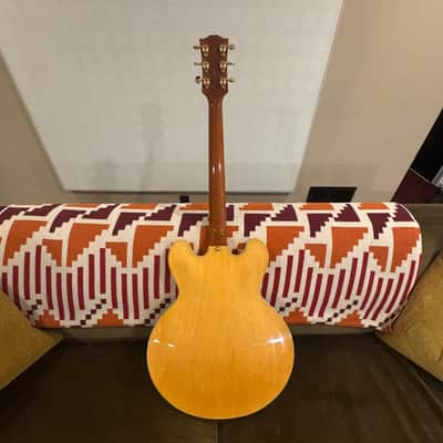 Gibson 1959 ES-355 Reissue Stop Bar VOS, Vintage Natural - 2019 Custom Shop Demo (Demo Shop) image 4