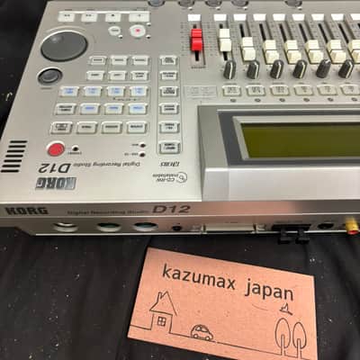 Korg D12 Digital Recording Studio 12 Track Recorder Workstation Untested image 4