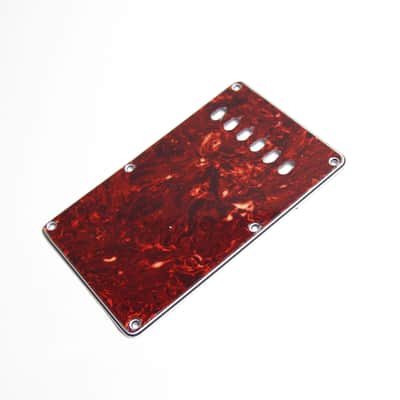 Tremolo Cover Back Plate for Yamaha Electric Guitar ,4ply Red Tortoise image 3