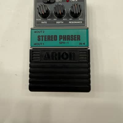 Arion SPH-1 Stereo Phaser Phase Gray Box Vintage Guitar Effect Pedal MIJ Japan image 2