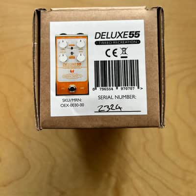 Origin Effects Deluxe55 Tweed Recreation 2024 - Present Orange / Silver image 3