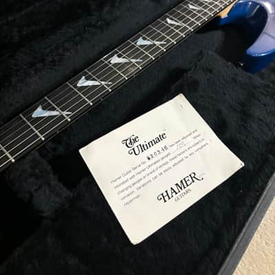 Hamer USA Californian Elite 1988 Cobalt Blue image 6