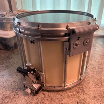 Immagine Pearl 14” Free Floating Marching Snare Drum 90’s - White - 4