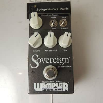 Reverb.com listing, price, conditions, and images for wampler-sovereign-distortion-pedal