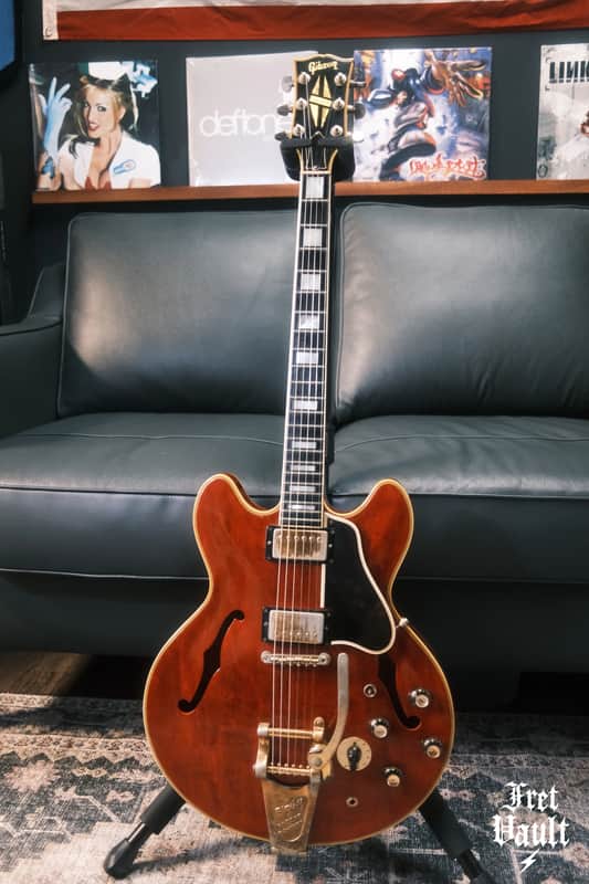 Gibson ES-355TD 1960's - Cherry image 1