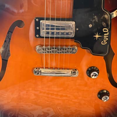 Guild Starfire IV 2020s - Vintage Sunburst image 6
