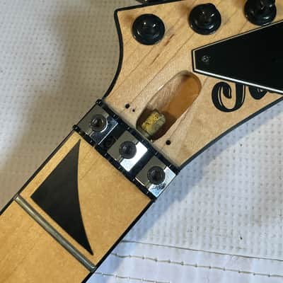 2000's Japan Jackson DK2M Maple Bound Fully Loaded Guitar Neck Floyd Ready 24 Fret Sharkfin image 8