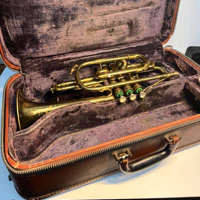 Henry Selmer Paris Depose Cornet Long 1935 Serial # 1431 J Giles Collection image 1