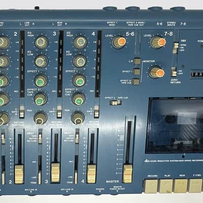 TASCAM Portastudio 414 MKII 4-Track Cassette Recorder w/Factory Sealed Case of 10 TDK SA60 Tapes (NOS) image 4