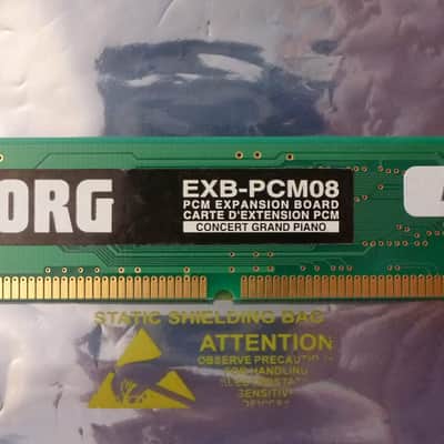 Mint & Tested Working Korg Exb-PCM08 ExbPCM-08 CONCERT GRAND PIANO Expansion Board Sound ROM Card (Triton Floppy Avail.) Exb-PCM8 ExbPCM-8 ExbPCM08 ExbPCM8 for Triton, Studio, Rack, Karma Keyboard Synth / Synthesizer. Minty Condition. SAFE Shipping!