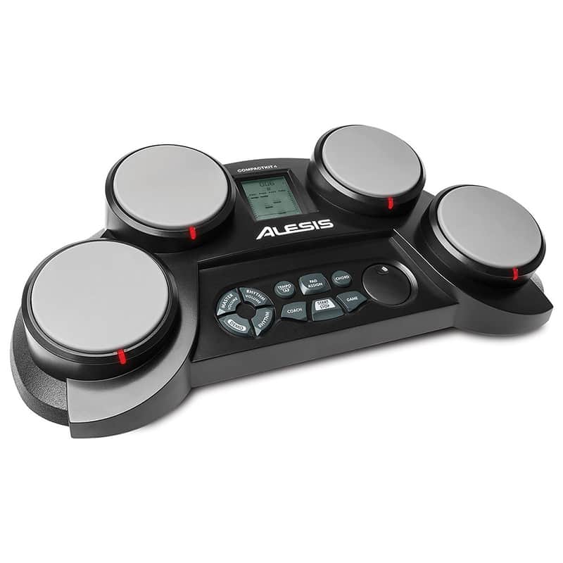Alesis CompactKit 4 Tabletop Electronic Drum Pad Kit image 1