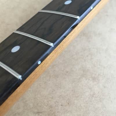 Lefty High End Warmoth Tele Neck Plekk’d USA MOP Inlays Loaded Ziricote Fretboard Roasted Maple Telecaster! image 8