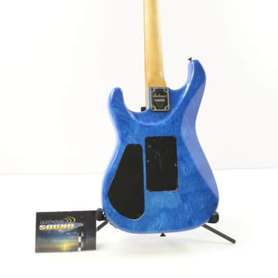 1988 Jackson USA 88 Limited Edition Electric Guitar - Blue Denim w/ Case image 4
