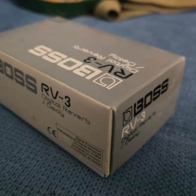Boss RV-3 Digital Reverb/Delay (Pink Label) - First Months of Production! Complete in box - March 1994 image 13