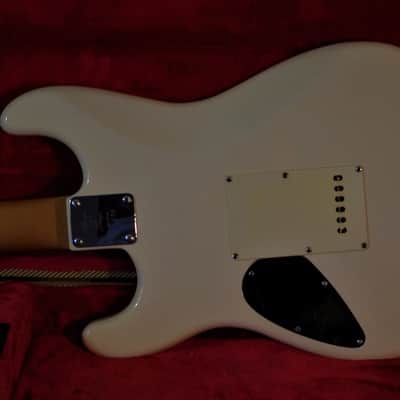 ST. BLUES Eliminator 1 "Billy Gibbons" 1984 White. Strings & Things Workshop. VERY RARE Plays Great image 25