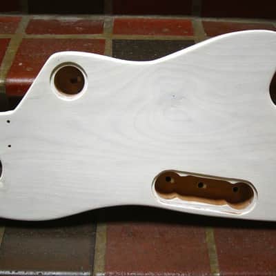 Reverse Billy-Bo Body "Gretsch Shape" 2014 White image 2
