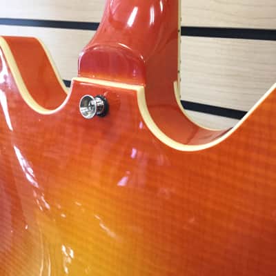 Hagstrom Viking Deluxe ii semi hollow thinline es dot image 10