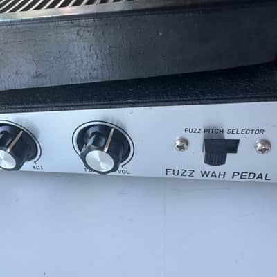 Jax Fuzz Wah Pedal – Vintage Combo Fuzz/Wah – Rare – Excellent Condition image 6