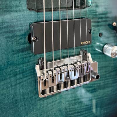 Vigier Excalibur Special 7 2013 - Mysterious Blue modified EMG image 8