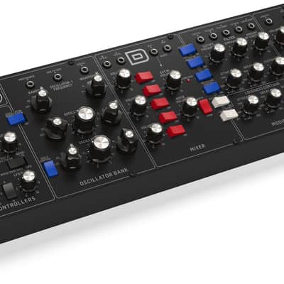 Behringer Model D Authentic Analog Synthesizer with 3 VCOs, Ladder Filter, LFO and Eurorack Format image 2