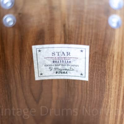 Tama STAR Walnut 10,12,14,16,18,24 + SD - Satin Charcoal Japanese Sen image 4