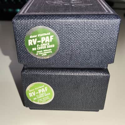 Raw Vintage RV-PAF F Space Aged - Pair image 7