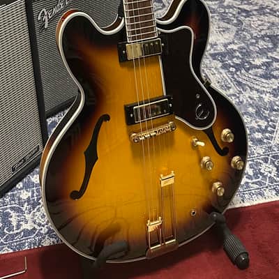 Epiphone Sheraton Frequensator with Laurel Fretboard 2023 - Present - Vintage Sunburst image 1