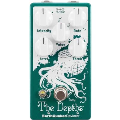 EarthQuaker Devices The Depths Optical Vibe Machine V2 Pedal New! image 1