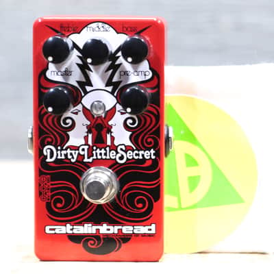 Catalinbread Dirty Little Secret MkIII Red Foundation Overdrive Effect Pedal image 7
