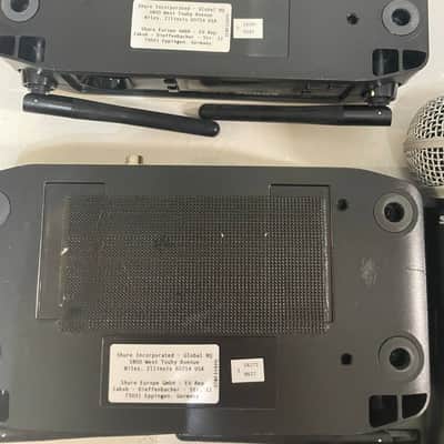 PAIR of Shure GLXD24 / SM58=-Z2 wireless systems image 10