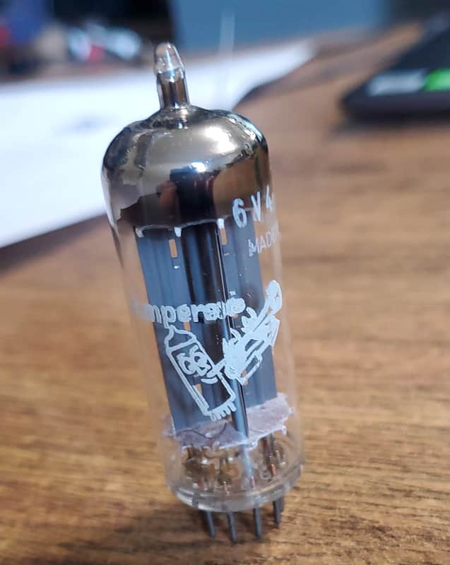 Amperex 6V4 EZ80 Rectifier Tube '50s - '60s image 1