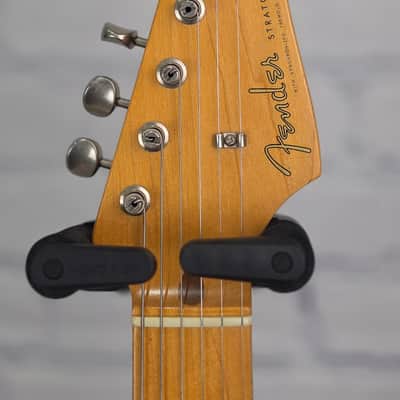 USED Fender Custom Shop 1956 Stratocaster Relic 6 String Electric Guitar Closet Classic Fiesta Red image 5
