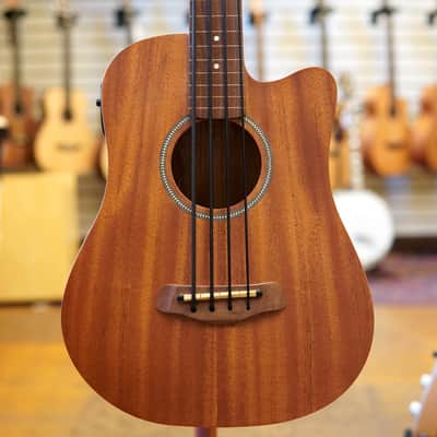 Gold Tone M-BassFL 23" Scale Fretless Acoustic-Electric MicroBass w/Padded Gig Bag image 1